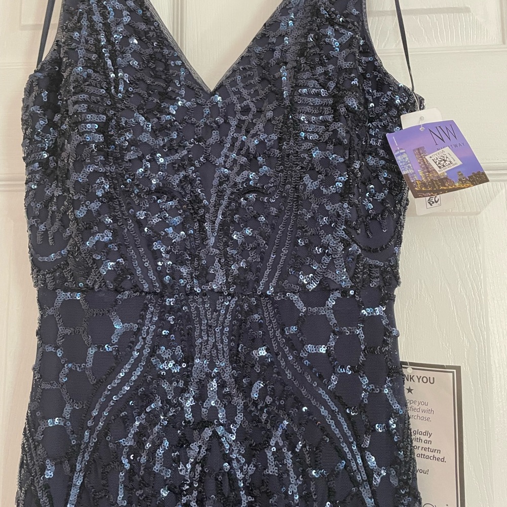 Formal Night Way by R&M Richards dress NWT.